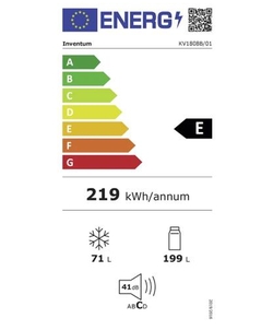 Inventum KV1808B koelkast