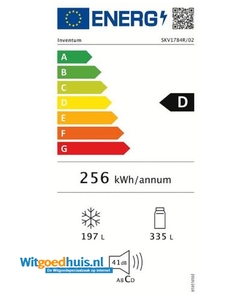 Inventum SKV1784R koelkast