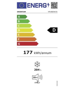 Inventum VR1682W vrieskast