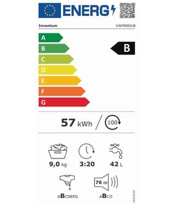 Inventum VWM9001B wasmachine