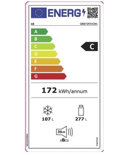 LG GBB72PZVCN1 koelkast