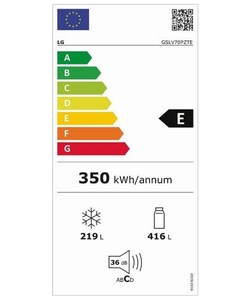 LG GSLV70PZTE koelkast