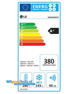 LG GMX844MCKV Amerikaanse koelkast