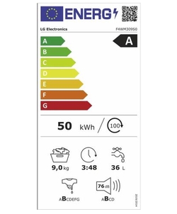 LG F4WM309S0 wasmachine