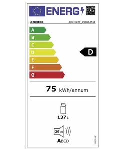 Liebherr IRd 3920-20 inbouw koelkast