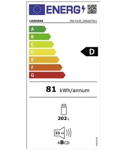 Liebherr IRd 4120-60 inbouw koelkast
