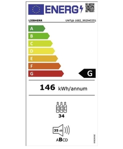 Liebherr UWTgb 1682-21 inbouw koelkast