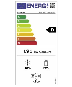 Liebherr CNd 5023-20 koel / vriescombinatie