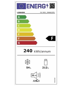 Liebherr CU 2831-22 koel / vriescombinatie