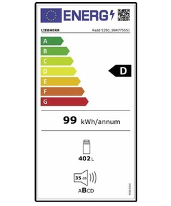 Liebherr Rsdd 5250-20 koelkast