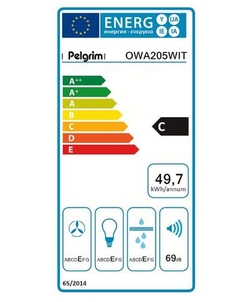 Pelgrim OWA205WIT afzuigkap