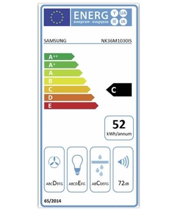 Samsung NK36M1030IS/UR afzuigkap