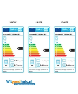 Samsung NV75N5641RS/EF Dual Cook Flex inbouw oven