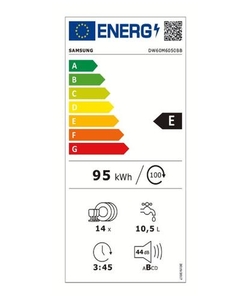 Samsung DW60M6050BB/EG inbouw vaatwasser