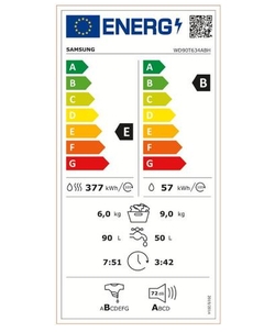 Samsung WD90T634ABH/S2 wasmachine