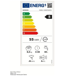 Samsung WW80TA049TE/EN wasmachine