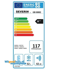 Severin GB8882 vrieskast