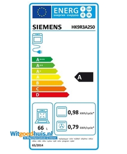 Siemens HK9R3A250 iQ300 fornuis