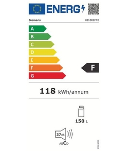 Siemens KI18REFF0 inbouw koelkast