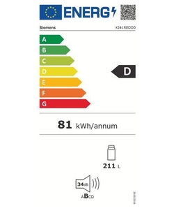 Siemens KI41REDD0 inbouw koelkast