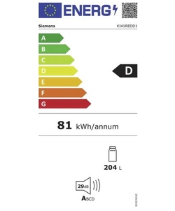 Siemens KI41REDD1 inbouw koelkast