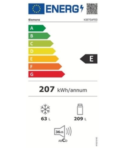 Siemens KI87SAFE0 inbouw koelkast