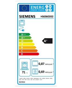 Siemens HS636GDS2 inbouw oven
