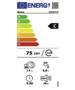 Siemens SN63EX01CE inbouw vaatwasser