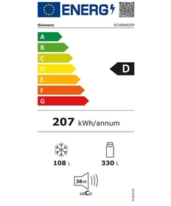 Siemens KG49NAIDP koelkast