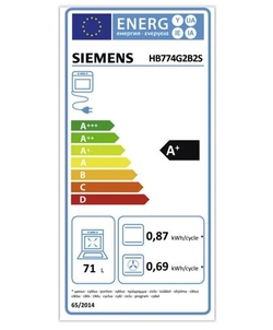 Siemens HB774G2B2S inbouw oven