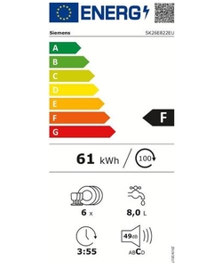 Siemens SK26E822EU vaatwasser