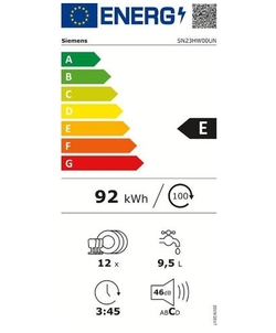 Siemens SN23HW00UN vaatwasser