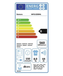 Siemens WP31G209NL wasdroger