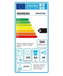 Siemens WP31G272NL wasdroger