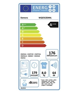 Siemens WQ35G2DXNL wasdroger