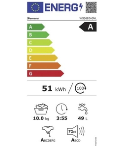 Siemens WG56B2A5NL wasmachine