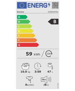 Siemens WG56G2M9NL wasmachine