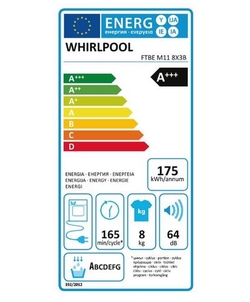 Whirlpool FTBE M11 8X3B wasdroger