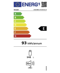 Zanussi ZRAE88ES inbouw koelkast