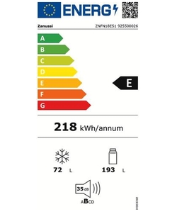 Zanussi ZNFN18ES1 koelkast