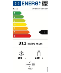 Zanussi ZNME32FW0 koelkast
