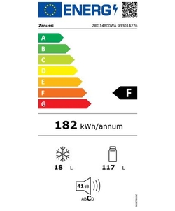 Zanussi ZRG14800WA koelkast