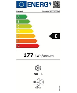 Zanussi ZUAN88ES vrieskast